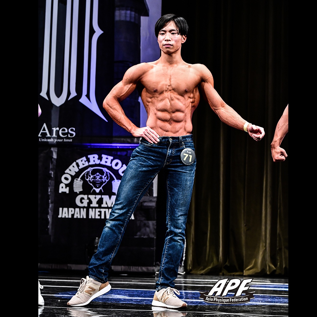 Men's Athlete model - APF（Asia Physique Federation）